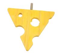 GRIRIW Perchoir Bois pour Oiseaux Plateforme De Jeu pour Perroquets Jouet à Mâcher Naturel pour Calopsittes Et Perruches Accessoire De Cage pour Maintien des Griffes Et Activité des