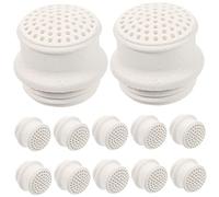 GRIRIW Pièces De Rechange pour Lampe À Pétrole 12 Pièces Buse De Lampe À Vapeur Brûleur De Lampe À Huile pour Camping Et Extérieur