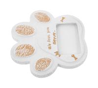 GRIRIW Pierre Tombale pour Animaux Stèle Commémorative pour Chien Plaque Funéraire pour Chat Étanche et Résistante aux Intempéries pour Jardin ou Cimetière