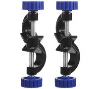 GRIRIW Pince Multiple Bleue à Tête Bossée en Alliage Réglable, Lot de 2 Pièces, Robuste et Adaptée pour Laboratoires et Usage Domestique