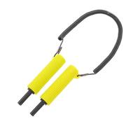 GRIRIW Piolet de Sécurité et Brise-Glace Rétractable pour Pêche Glace en Acier Inoxydable Poignée PVC, Outil de Sauvetage pour Marche et Patinage