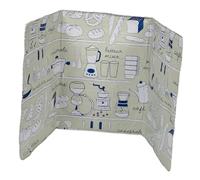 GRIRIW Plaque Anti-Éclaboussures la Cuisine en Aluminium 84X39Cm Protection Huile Ajustable Écran de Déflecteur Thermique Ustensile Cuisine pour Gazinière