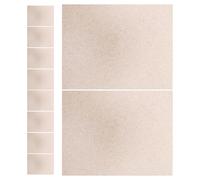 GRIRIW Plaques de Mica pour Micro-ondes 10 Pièces, Accessoires de Réparation Résistants à Haute Température, Pièces de Rechange Universelles pour Four à Micro-ondes, Isolant Thermique