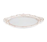 GRIRIW Plateau Miroir Décoratif pour Organiser Bijoux Et Élégant Plateau De Service Au Style pour Commode Et Décoration Intérieure
