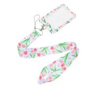 GRIRIW Pochette De Protection pour Cartes avec Cordon Étui Anti-Rayures pour Cartes Identité Bus pour Bureau Et Activités Extérieures