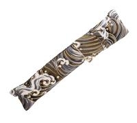 GRIRIW Pochette Étui pour Éventail Pliable Chinois Vintage Gris Motif Vagues Protection Antipoussière et Transport Portable pour Danse et Voyage