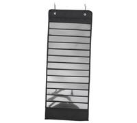 GRIRIW Pochette Murale à Suspendre 90x33 Cm Tableau des Horaires de Cours Transparent 14 Poches Organiseur Pratique pour Emploi du Temps Scolaire Salle de Classe