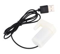 GRIRIW Pompe à Eau Submersible à Faible Consommation 2pcs Silencieuse USB 5v avec Câble 1m Mini Pompe en Pvc et Débit 3l/min pour Fontaines et Étangs