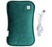 GRIRIW Rechargeable USB Stomach Warmer Portable Hot Waterless Bag Electric Heating Hand Warmer for Winter Use Foldable and Safe Design Adjustable Temperature