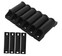 GRIRIW Remplacement du Repose-Pieds de Chaise de Gamer, 10 Pièces Noir | Plastique Robuste, Compatible Meubles et Sièges de Bureau, Montage Rapide, Bords Lisses, Nettoyage Facile