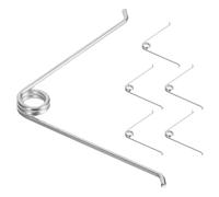 GRIRIW Ressort Secateur en Acier Inoxydable de V, Lot de 6 Pièces, Accessoire de Remplacement Solide pour Outils de Jardinage et Prolongation de Fonctionnalité des Sécateurs