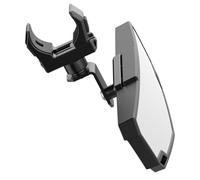 GRIRIW Rétroviseur Central pour Utv Vtt Atv, Grand Angle, Fixation Réglable en Abs Robuste, Accessoire Véhicule Tout-usage pour Sécurité Conduite Optimale