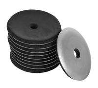 GRIRIW Rondelles D’étanchéité en Caoutchouc Epdm Résistantes Chaleur Kit de 10 Support Métallique en Acier Inoxydable 304, Dimension M5.5 X 32 Mm, Résistantes la Chaleur et Adaptées