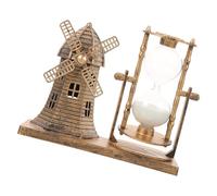 GRIRIW Sablier Décoratif Vintage Phare en Verre et Plastique pour Bureau