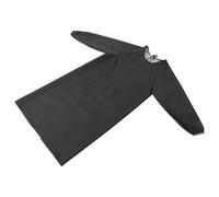 GRIRIW Salopette Imperméable et Oléofuge à Manches Longues Unisexe Tablier Cuisine en Polyester Protection Éclaboussures pour Ménage Peinture et Lessive Taille Ample Gris