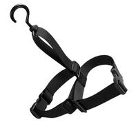 GRIRIW Sangle de Botte de pêche en Plein air réglable en Nylon Noir pour Bottes et Waders, Support Suspendu extérieur pour séchage Branche d'arbre ou Placard