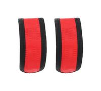 GRIRIW Sangles de Pédale en Nylon Rouges Universelles et Adhésives Paire pour Vélo Contrôle des Pieds Adaptées aux Vélos D’Intérieur ’Extérieur Réglables pour Garçon et Filles et Adultes