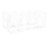 GRIRIW Serrage-Livres Rangement Pratique en Acrylique Transparent Multifonction et Classification Claire pour Bureau des Fichiers et Documents en Bibliothèque ou Bureau