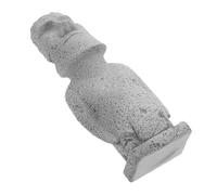 GRIRIW Statue Moai sous Décoratif pour Aquarium Ornament pour Aménagement de Terrarium Figurine Moai Petite pour Décoration de Poissons Accessoire Unique et Créatif pour Aquarium et