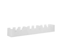 GRIRIW Support Beige pour Boîtes de Petri en Plastique Résistant aux Produits Chimiques Structure Multi-grilles, Facile à Nettoyer, pour Expériences en Laboratoire
