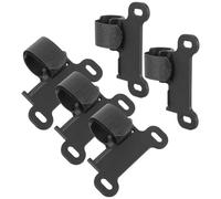 GRIRIW Support de Pompe à Vélo avec Pince Rotative Fixation Cadre Compacte Lot de 5 Set de Pièces Accessoires Vélo Robustes pour Pompe de Route et VTT Maintien Sécurisé et Facile à