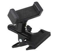 GRIRIW Support de Téléphone Portable à Clipser pour Guitare en Métal Rotation 360° et Protection, Accessoire pour Diffusion en Direct et Enseignement Musical