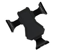 GRIRIW Support de Téléphone pour Voiture Portable Noir en Abs Fixation Flexible pour Grille D'aération, Design Compact et Utilisation sans Mains en Conduite