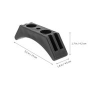 GRIRIW Support d'Haltères en Plastique Résistant 6 Pièces Fixation Hexagonale 146 MM Support de Rangement pour Haltères pour Équipement de Musculation à Domicile Accessoire de Fitness