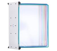 GRIRIW Support Mural pour Dossiers Pages Organiseur Mural Suspendu Gain de Place Porte-brochures Professionnel pour Gestion de Bureau et Conférences