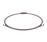 GRIRIW Support pour Four à Micro-Ondes 19 CM avec Anneau à 3 Rouleaux en Plastique Résistant à la Chaleur Base Triangulaire pour Plateau Tournant du Bruit et Stabilité Optimale pour