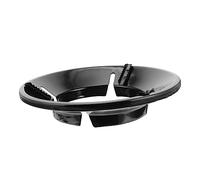 GRIRIW Support Pour Poêle à Gaz En Métal Économie D'énergie, Pare-vent Résistant, Pour Cuisinière Domestique Et Professionnelle, Noir, 4 Ouvertures, Usage Quotidien