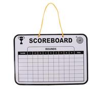 GRIRIW Tableau de Score de Golf Double Face Ardoise Effaçable Sèche Réutilisable pour Entraînement et Compétition Accessoire Facile à Utiliser pour Adolescents et Adultes