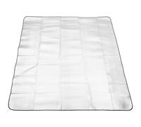 GRIRIW Tapis de Pique-niques Imperméable Double Face 240x240 Cm en Aluminium Léger et Pliable, Tapis de Sol Isolant pour Camping Extérieur, Randonnée et Plage, Couverture de Camping