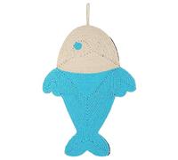 GRIRIW Tapis Grattant pour Chat Sisal Tapis de Grattage Antidérapant Interactif et Matelas de Sommeil pour Chat Intérieur