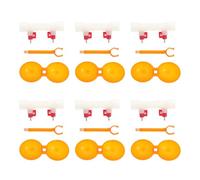 GRIRIW Tétines d'abreuvement pour Poulets et cailles 10pcs en ABS, Abreuvoir Double Sortie à Alimentation Automatique 360°, Installation Facile pour élevage de volailles