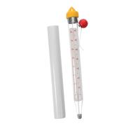 GRIRIW Thermomètre à Sucre Verre Professionnel pour Friture et Pâtisserie Outil de Cuisine Pratique avec Clip pour Utilisation Cuisine pour Bonbons et Pâtisserie