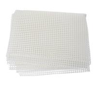 GRIRIW Toile Vierge en Maille Plastique 150x100 Cm pour Confection de Tapis Diy, Rouleau à Crocheter pour Loisirs Créatifs, Accessoire Broderie et Tuftage, Support Personnalisable