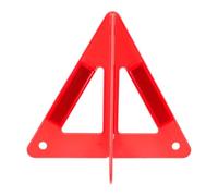 GRIRIW Triangle de Sécurité Pliable pour Voiture Panneau Avertisseur Réfléchissant PVC Compact et Installation Rapide Signalisation Urgence Routière