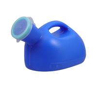 GRIRIW Urinoir Homme Portable en Pp avec Couvercle, Design Humanisé et Grosse Capacité, pour Activités en Plein Air et Voyages, Bouteille D'urinoir Sûre et Pratique