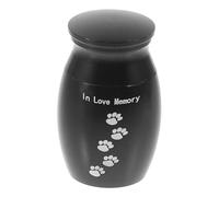 GRIRIW Urne Funéraire pour Animaux de Compagnie Petite Urne de Crémation pour Cendres de et Chiens Souvenir Durable et Pratique Design
