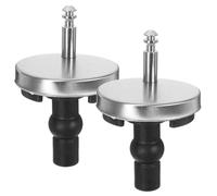 GRIRIW Vis de fixation du couvercle de toilette 2pcs acier inoxydable, compatible avec charnières standard, pour abattant WC usage maison