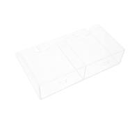 GRIRIW Wall Mounted Remote Control Holder for TV and Phone Acrylic Storage Organizer Easy Installation Space Saving Design for Living Room and Bedroom
