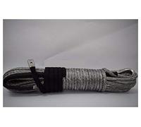 Gris 5/16 "* Corde synthétique de 100 pieds, corde treuil Spectra, câble remplacement, hors route