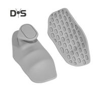 (gris, A) 1 Paire Silicone Workout Grips Hommes Femmes Antidérapant Gants de Gym Sans Doigts Pull-up Bodybuilding Haltérophilie Deadlifts Main