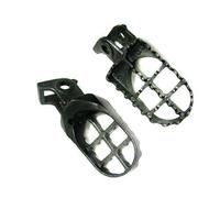 Gris acier Pied Repose-pieds Piquets pour 1988-1994 Cr125 Cr250 CR500 CR 125 250 500