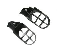 Gris acier Pied Repose-pieds Piquets pour 1990-1998 DR250 DR350 Dr650 DR 250 350 650