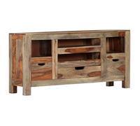 (Gris) Buffet bahut - Buffet Enfilade Gris 100x30x50 cm Bois massif 434842