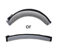 (Gris) Casque audio, oreillettes, coussinets, bandeau, cache-oreilles en similicuir