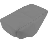 Gris Centre Console Accoudoir Couvercle Couverture Microfibre Cuir pour Auto