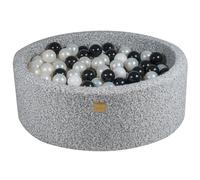 Gris Chiné Piscine À Balles: Noir/Blanc/Perle H30